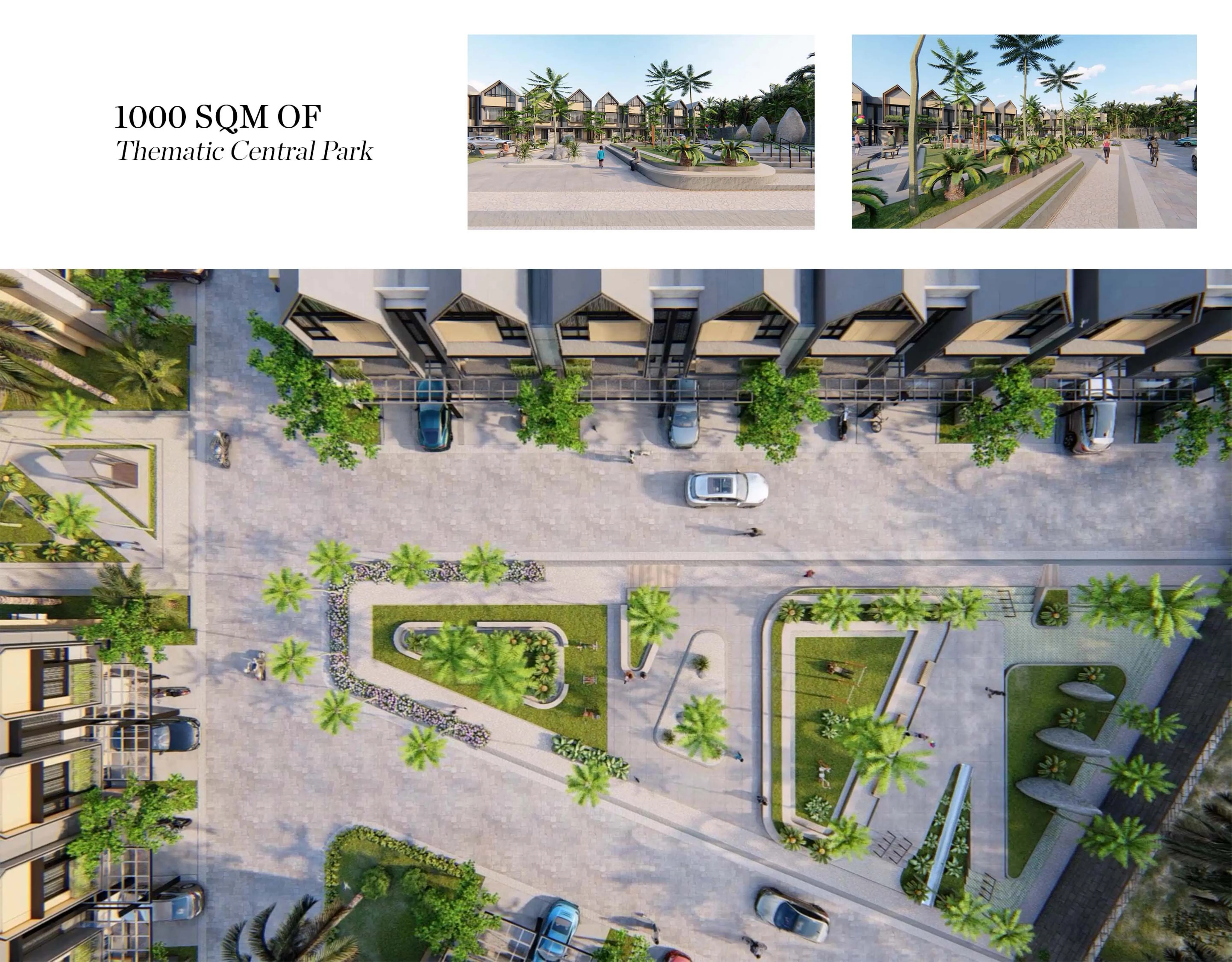 1000m² Thematic Central Park