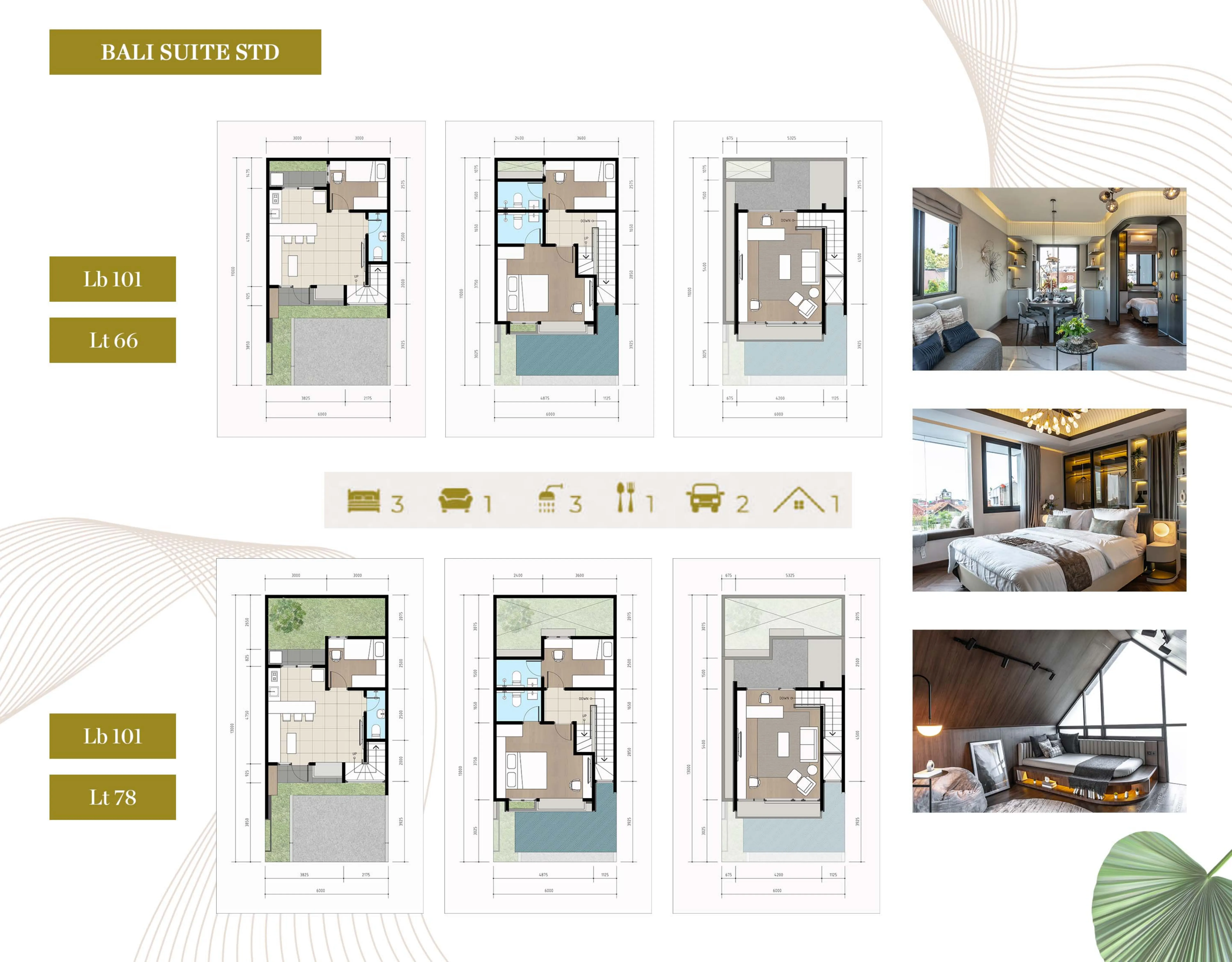 Interior unit Bali Suite