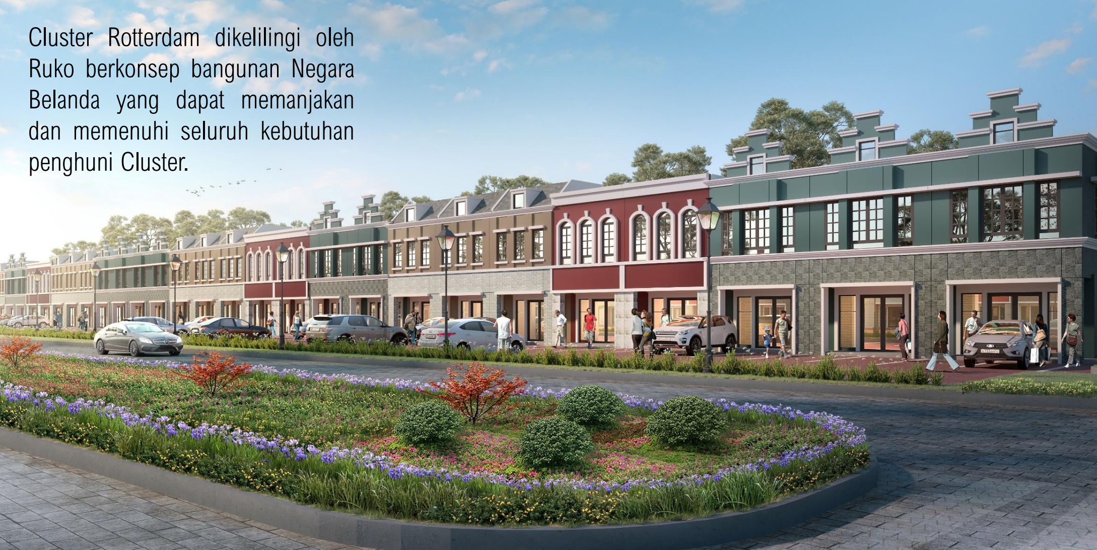 Ruko Belanda Cluster Rotterdam Kota Sutera